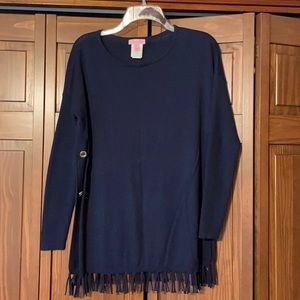 Navy blue sweater